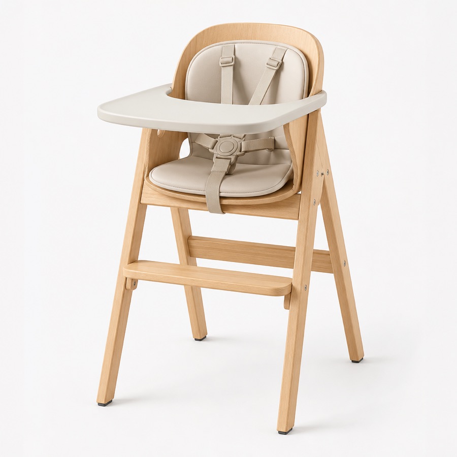 Wooden High Chair